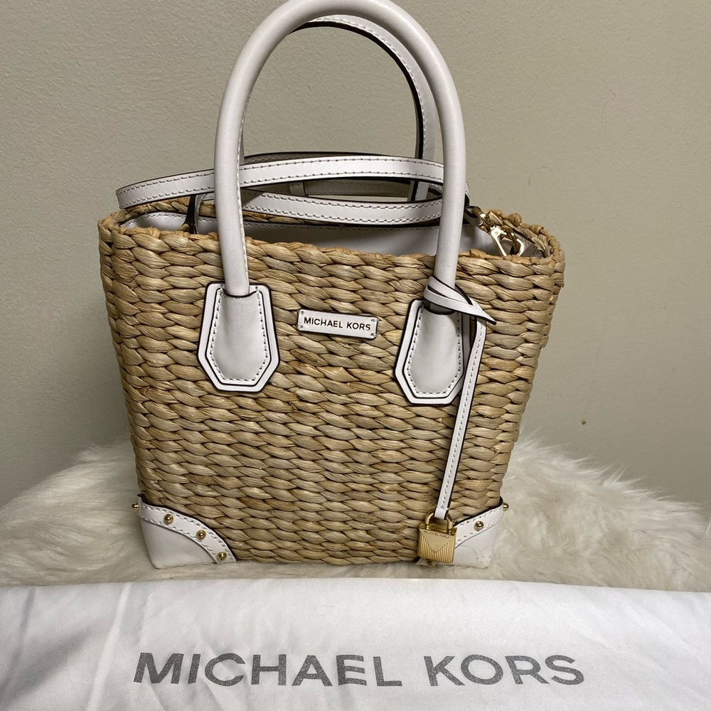 Michael Kors Woven Straw Purse